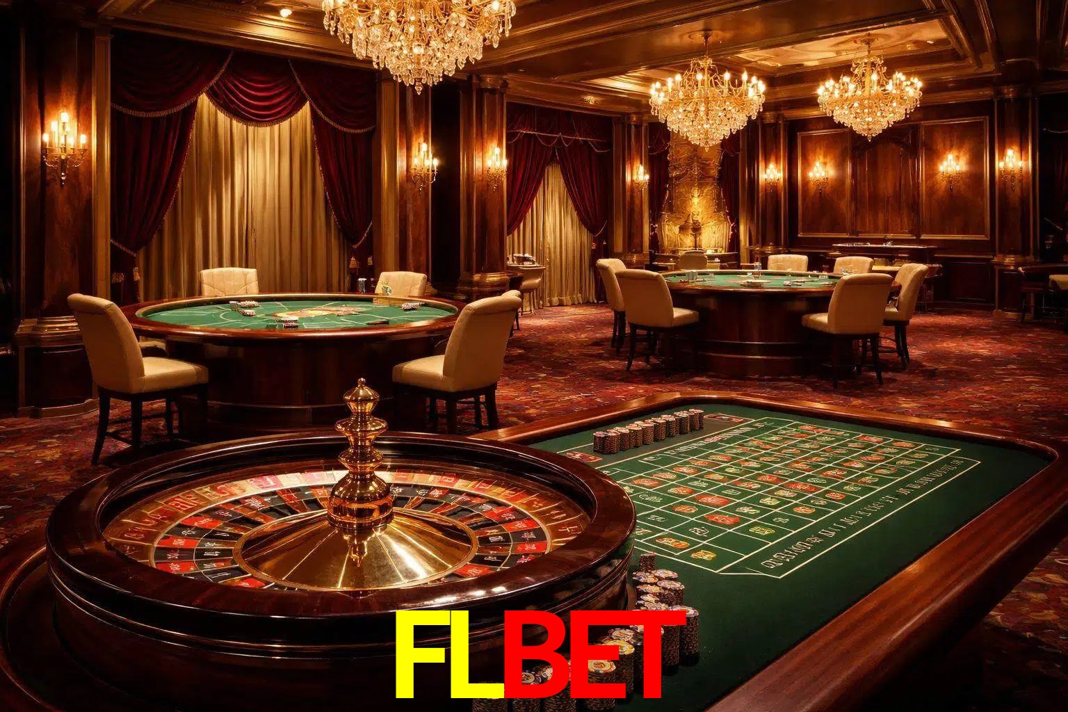 Una escena premium de mesa de casino en vivo con cartas, elementos de ruleta y un ambiente pulido de estudio de transmisión.